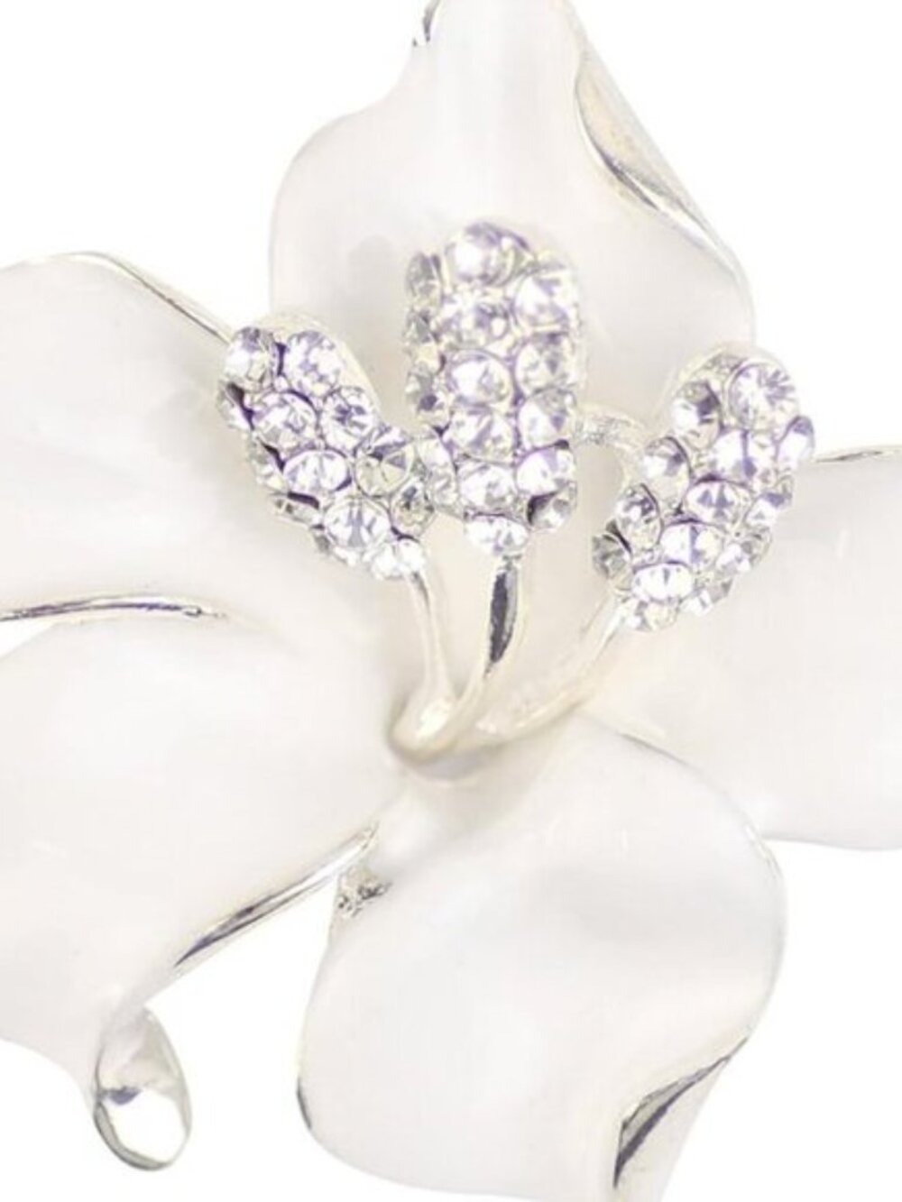 Brooch Pin for Women Flowers Brooch with Created Crystal | Elegant Brooches and